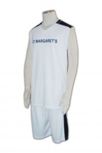 W092 printed basketball suits uniform sporty wearing design fashionable exercise suit polo supplier company Hong Kong basketball teamwear  basketball jersey